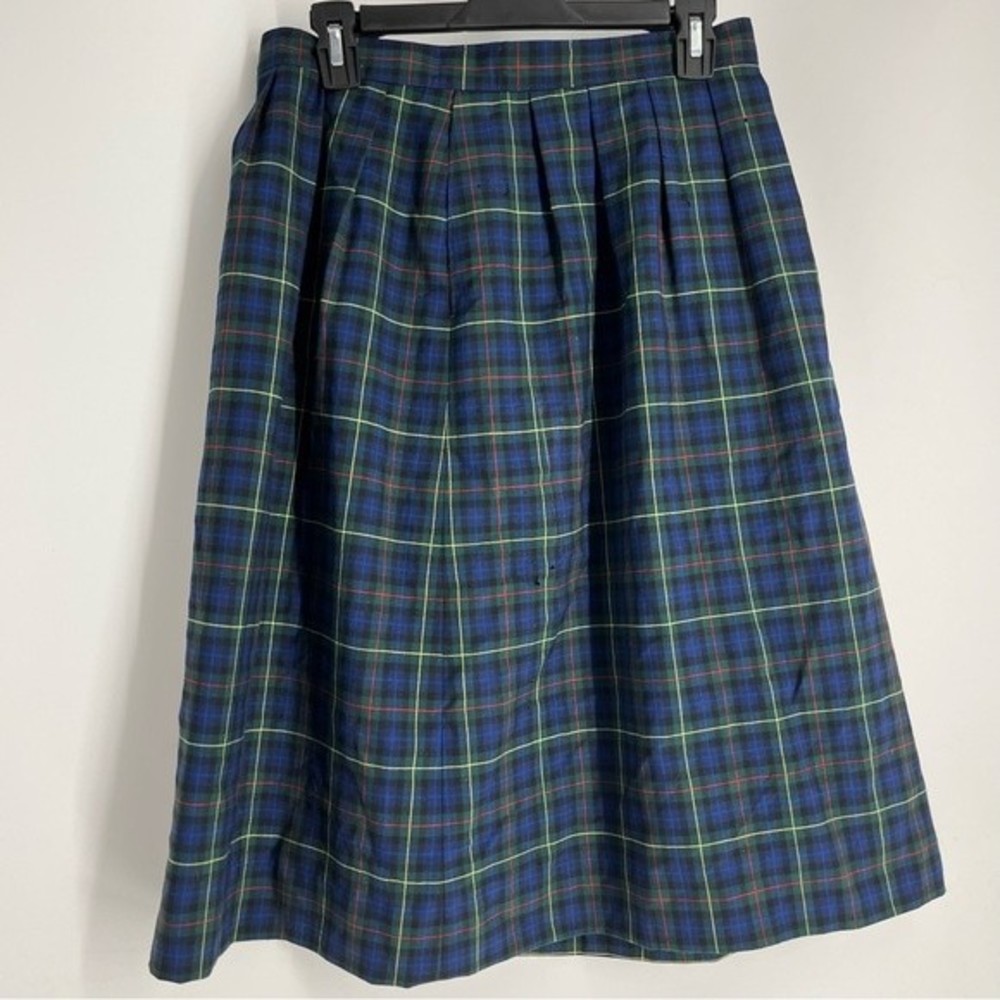 Pendleton Skirt Womens‎ 14 Vintage Signature Tartan Plaid Midi Skirt Pleated - Picture 8 of 9